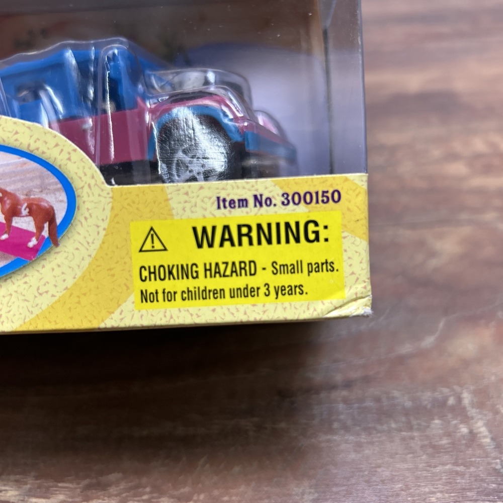 Breyer Mini Whinnies Play Set Adventure Vehicle 2 Horse Trailer NEW Sealed - Picture 4 of 9